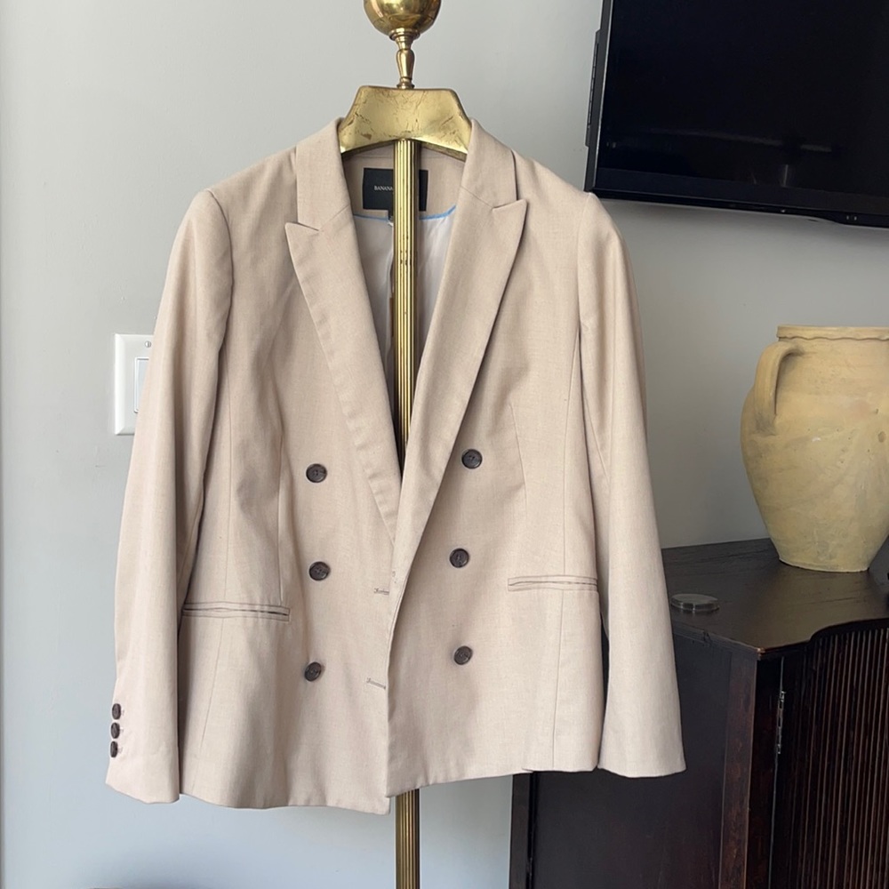 Khaki blazer